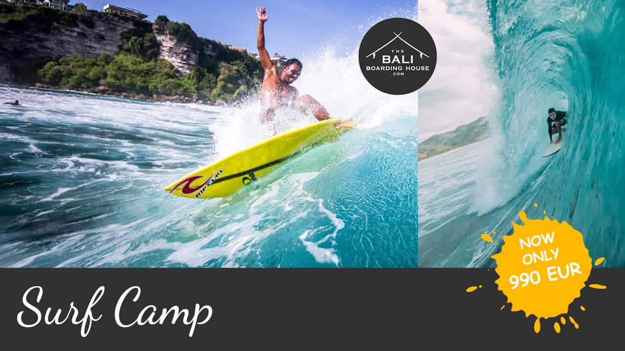 the bali boarding house surf camp package
